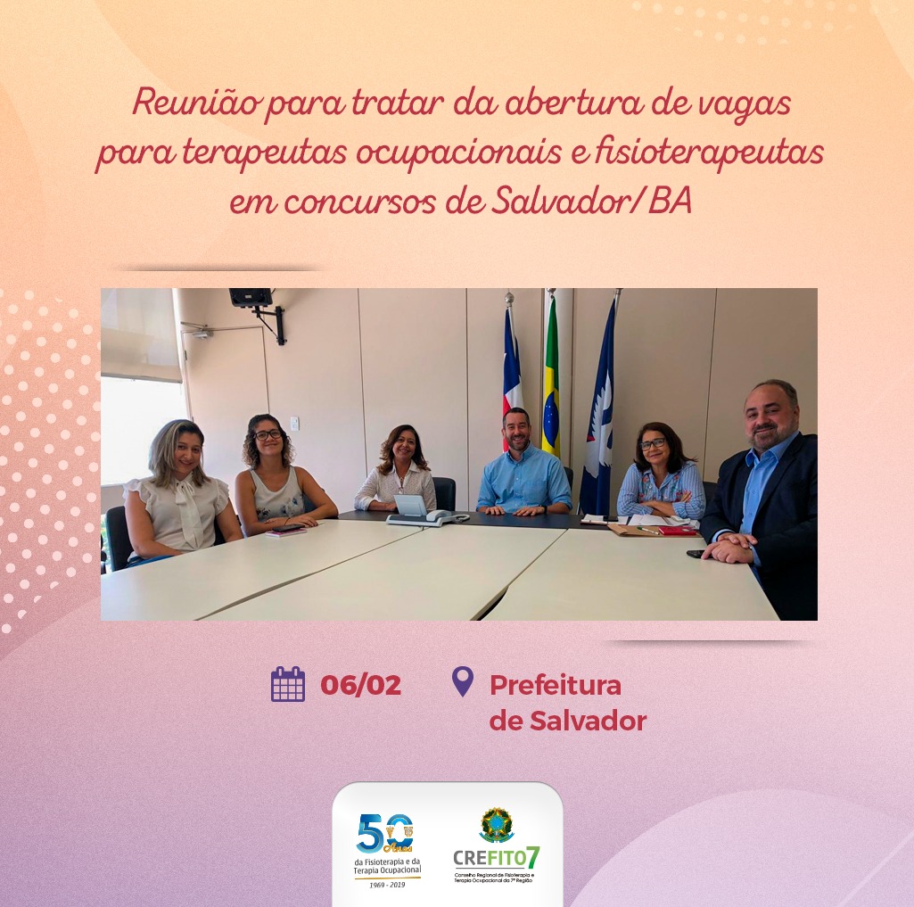 Reunião na Prefeitura de Salvador/BA