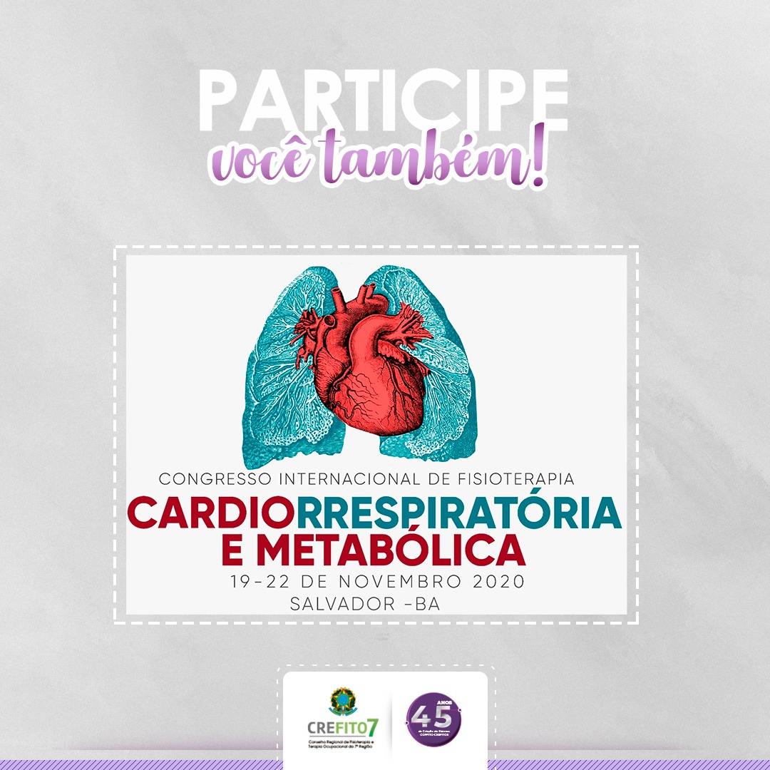 Congresso Internacional de Fisioterapia Cardiorrespiratória e Metabólica