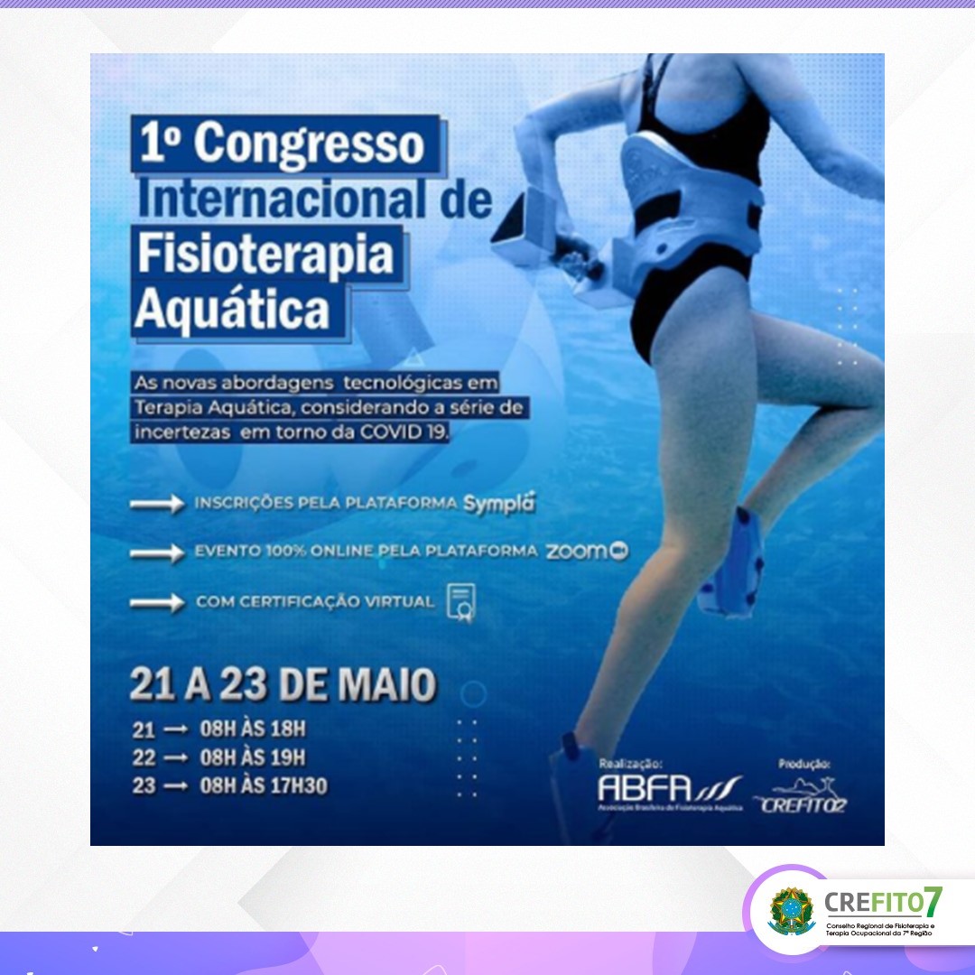 1º Congresso Internacional de Fisioterapia Aquática