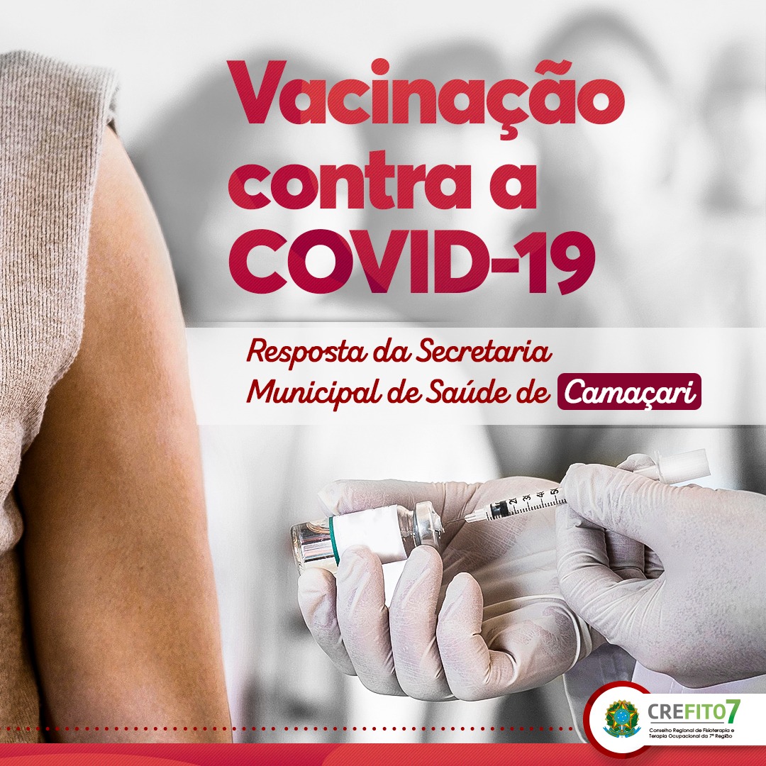 Vacinação contra a COVID-19 - Resposta da Secretaria Municipal da Saúde de Camaçari
