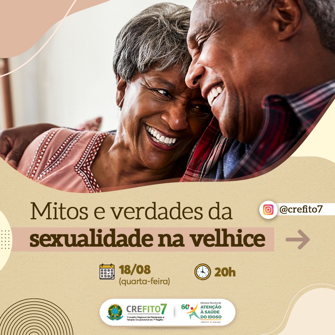 Read more about the article Live: “Mitos e verdades da sexualidade na velhice”