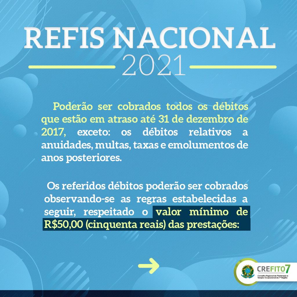 REFIS NACIONAL 2021