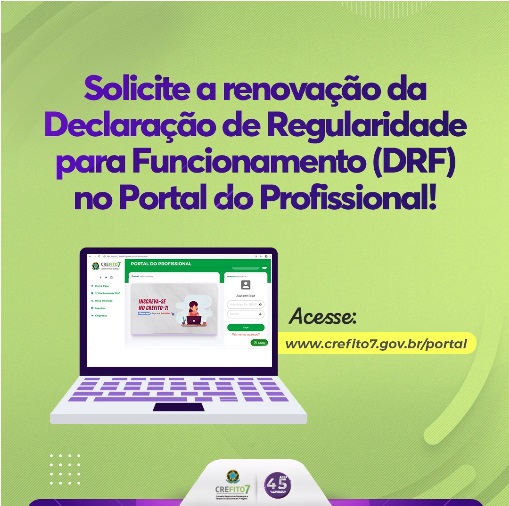 Declaração de fisioterapia para paciente