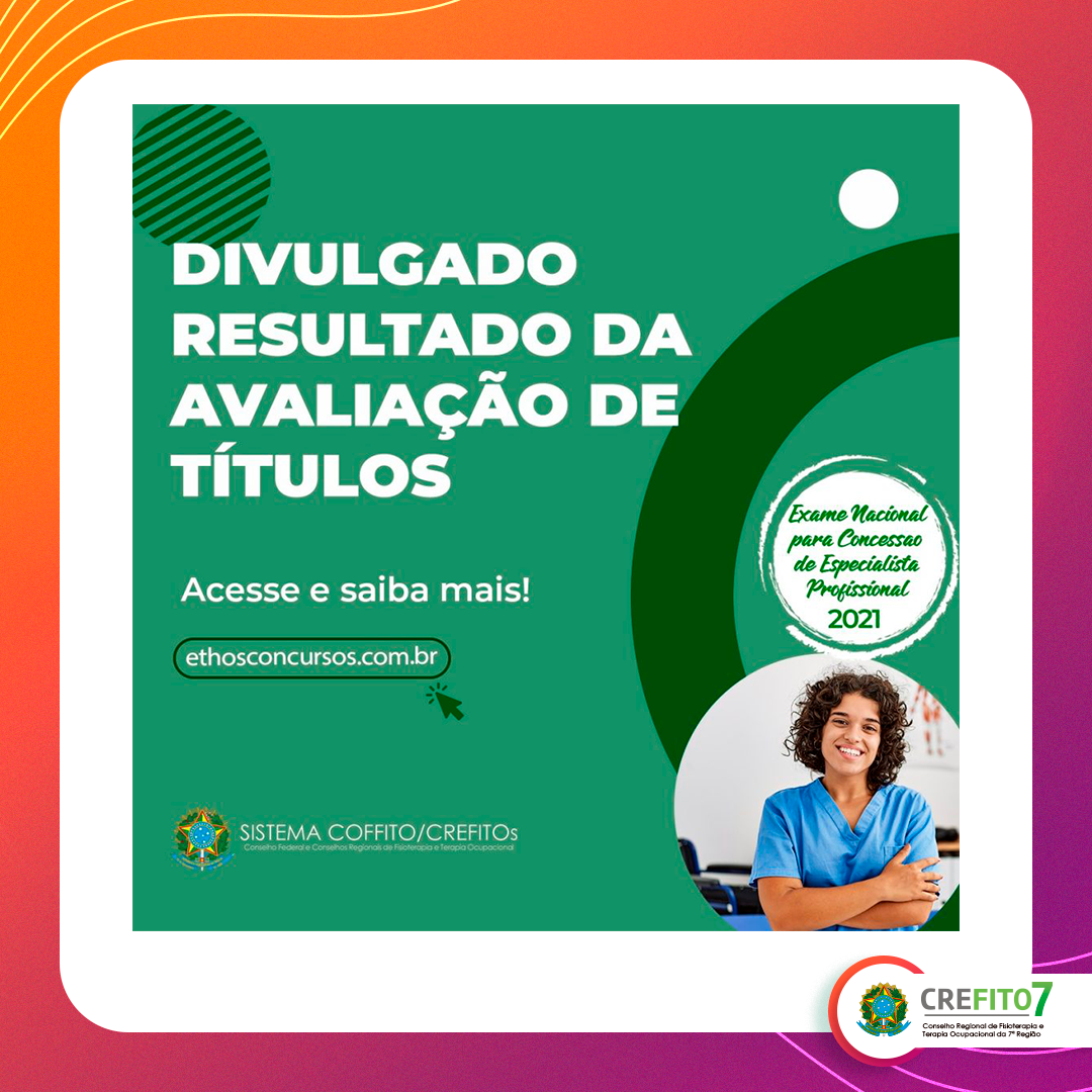 Exame Nacional para Concessão do Registro de Título de Especialista nas áreas de Fisioterapia e Terapia Ocupacional